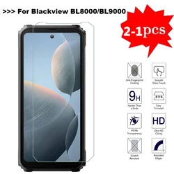 2-1PCS Tempered Glass For Blackview BL8000 Screen Protector For Blackview BL9000 Phone Film For Blackview BL 8000 9000 Pelicula