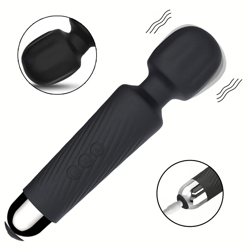 AV Vibrator Realistic Dildo Sex Magic Wand Clitoris G Spot Personal Massager Stimulator Vagina Massager Woman Adults Sex Toy 18+