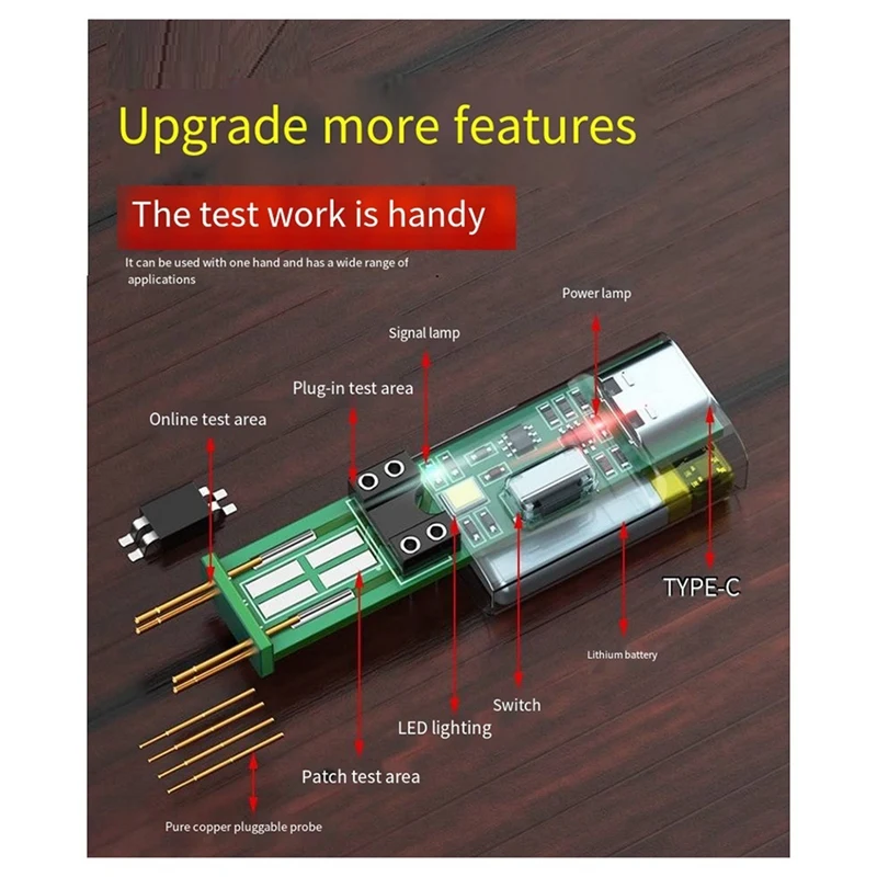 새로운 옵토커플러 테스터, 4 핀 옵토커플러용 온라인 테스트 모듈 수리 액세서리, 옵토커플러 테스트 감지 도구
