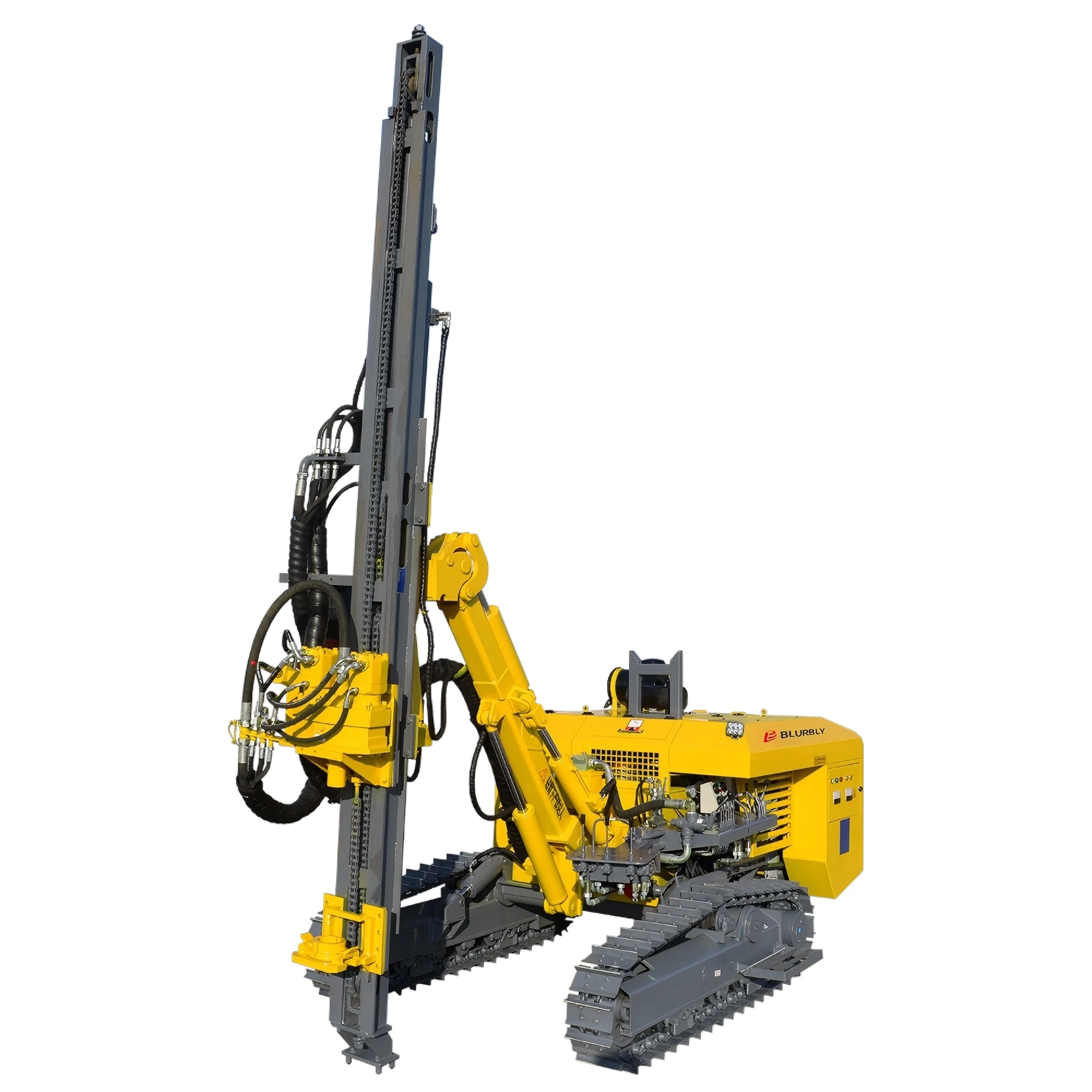

【Hot】Multifunctional -Electric DTH Drill Rig for Surface Borehole Rock Blasting Anchor Support Trenching Motor Engine Bear