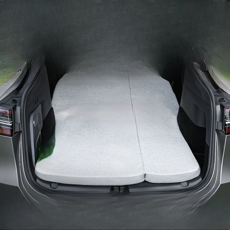 

Use Sla ModelY camping travel mattress car rear folding memory cotton sleeping mat ya