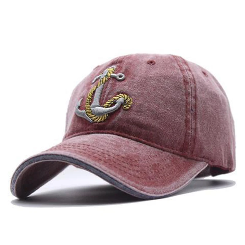 Retro Nostalgia Embroidered Baseball Caps Spring Autumn Women Men Leisure Peaked Hat Outdoor Shade Cotton Adjustable Sports Cap