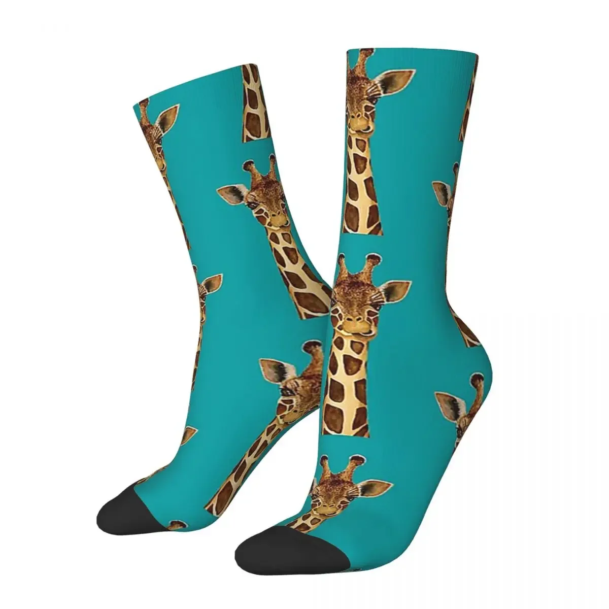 

Are You Having A Giraffe Socks Harajuku Sweat Absorbing Stockings All Season Long Socks Accessories for Man's Woman's Gifts