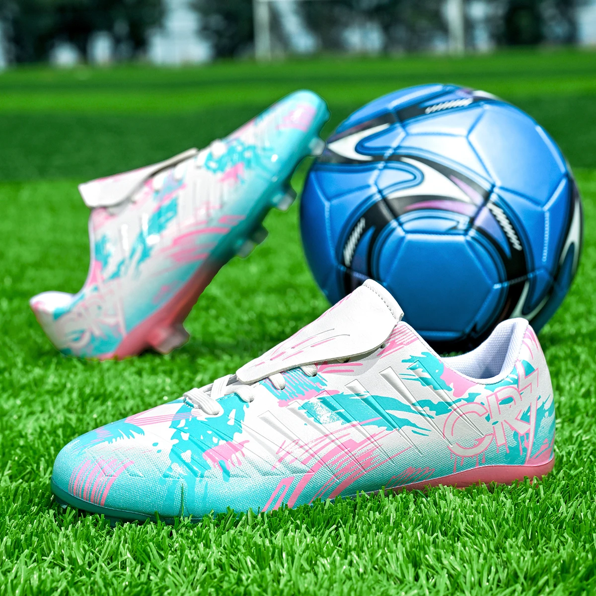 

Soccer Boots TF&FG/AG Unisex Style Hot Selling New Professional Competition Training Breathable and Non-Slip soccer shoes