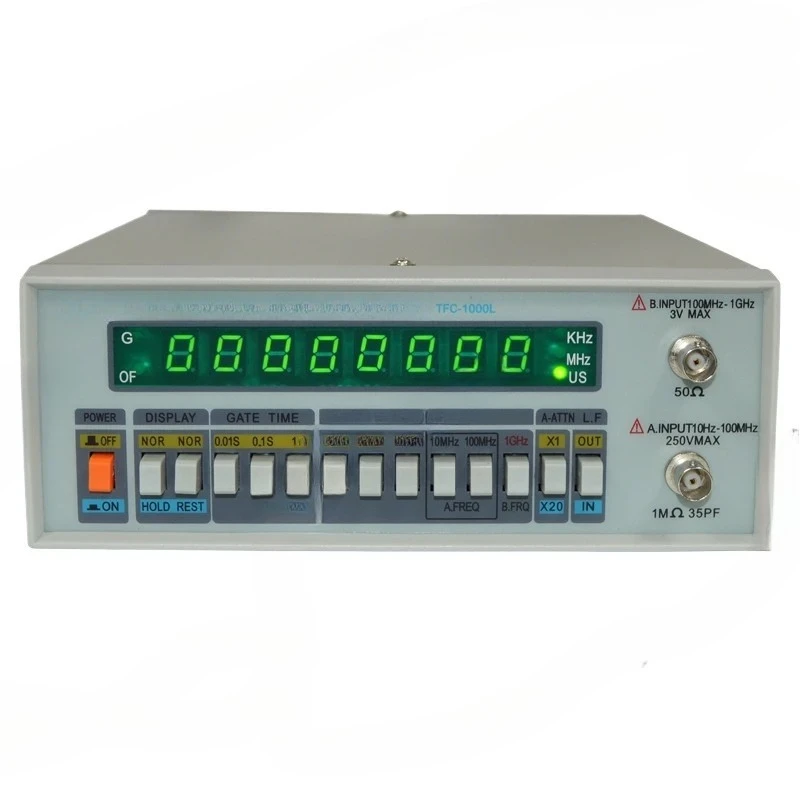 

High-resolution Frequency Counter Suitable for TFC-2700L Multi-function Frequency Counter 8 LED Display Instrument 10HZ-2.7GHZ