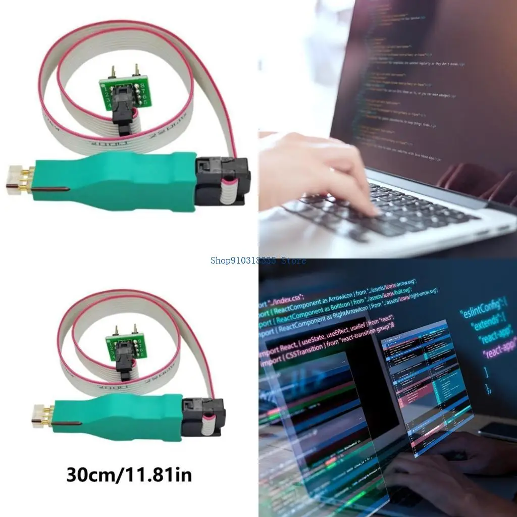 

TSSOP8 Programming Burning Testing Probe With Interchangeables Elastic Stopper