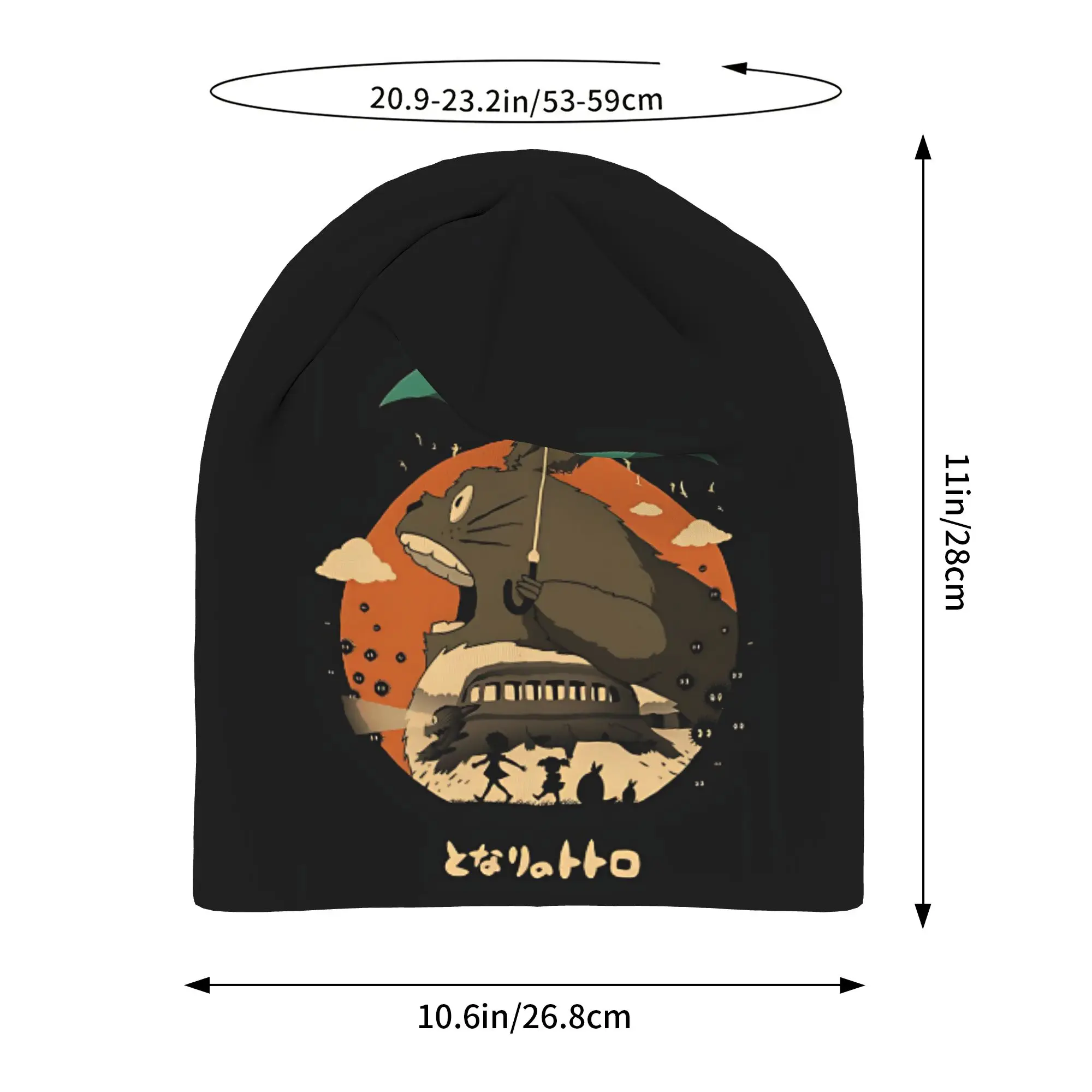 Autumn Anime My Neighbor Totoros Bonnet Homme Fashion Thin Hat  Skullies Beanies Caps Men Women Style Hats