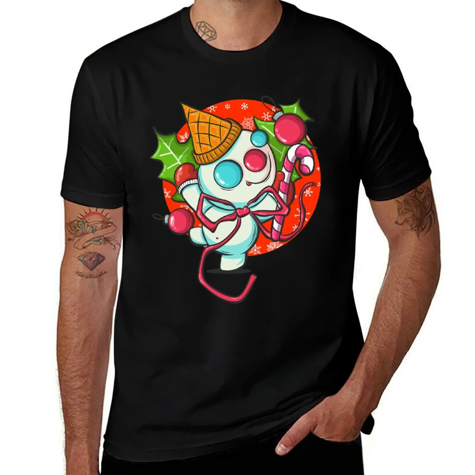 Mr. Bingle Snowman New Orleans Christmas Icon T-Shirt anime t shirts Blouse aesthetic clothes men t shirts