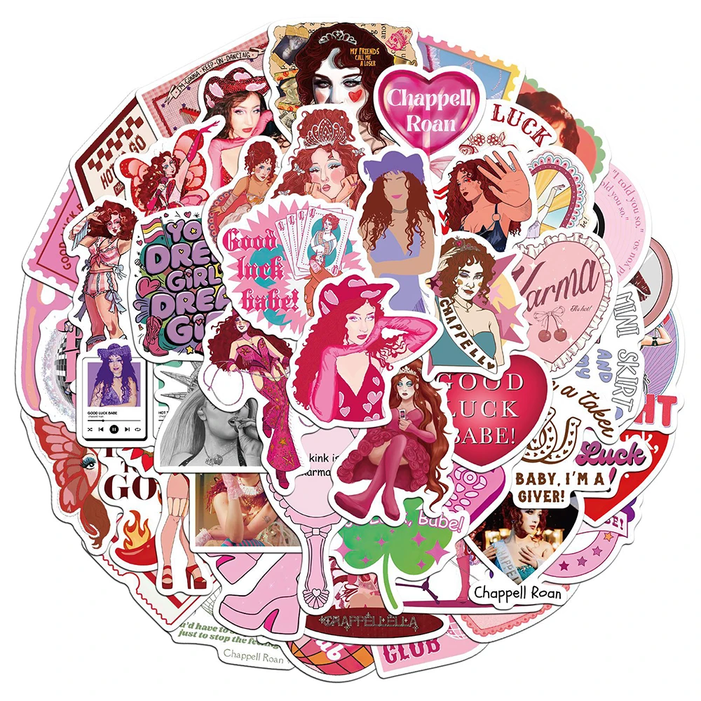 10/30/50 Stück Cartoon Sängeri – Laptop Accessories Girly Bewertung und Preis