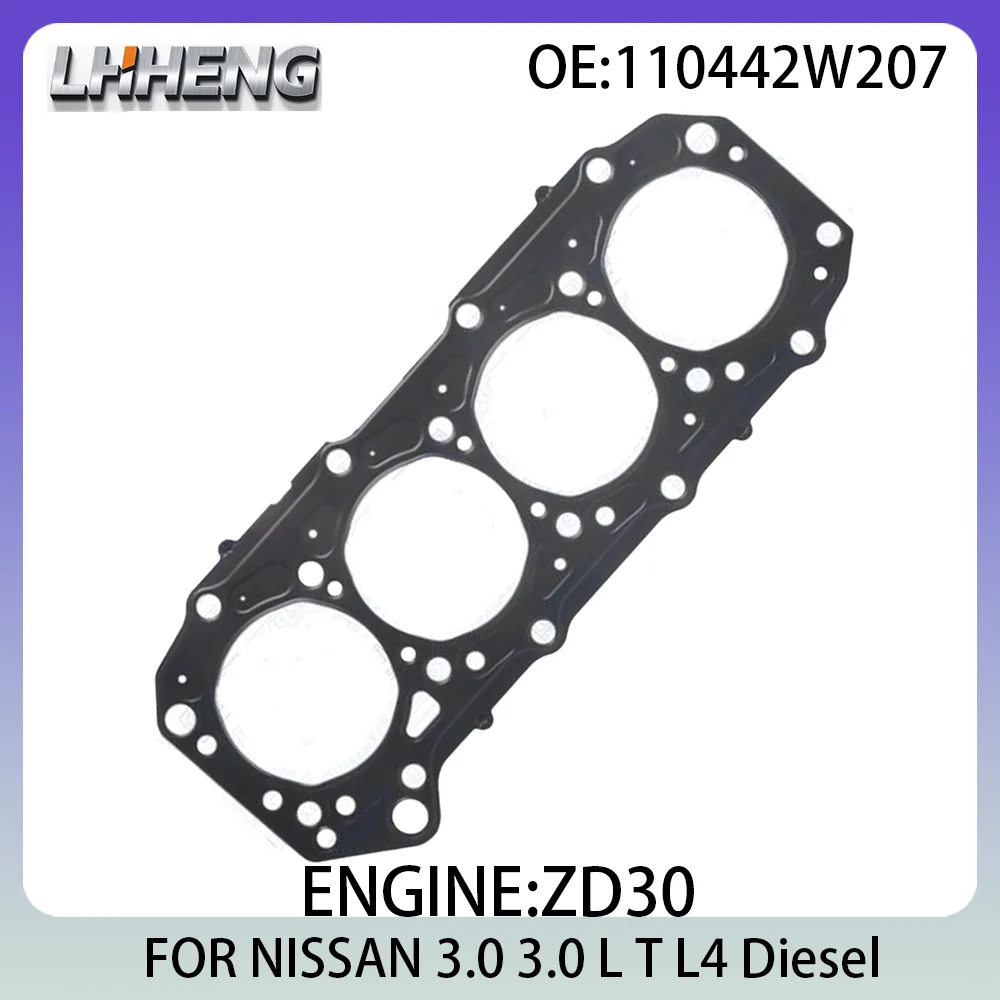 

Engine Valve Cover Cylinder Gasket For NISSAN CARAVAN ELGRAND INTERSTAR 110442W207 11044VC100 ZD30 3.0L 3.0 L T L4 Diesel 97-12