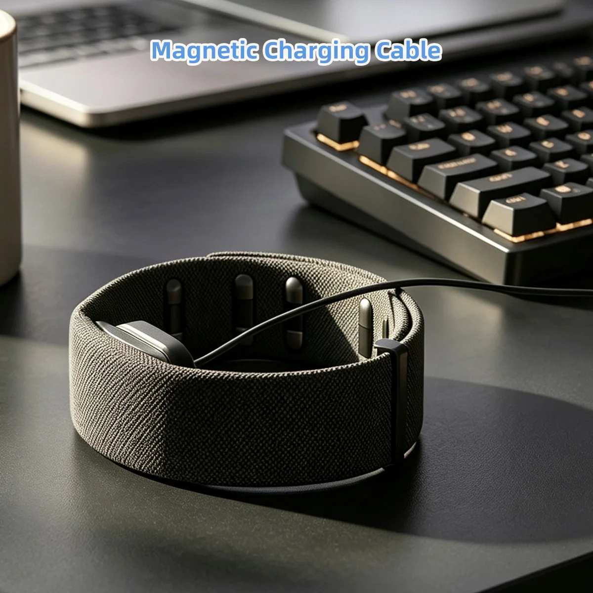 Data Sync Charging Cable 1m Fit for Meta Display Glasses Bracelet Charger Adapter Charge Cord Replacement USB Charging Dock