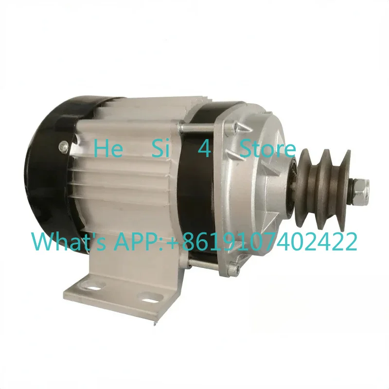 DC48V Brushless Electric Motor 1000W 1000W for Mower Grass Feeder Equipment with Pulley System