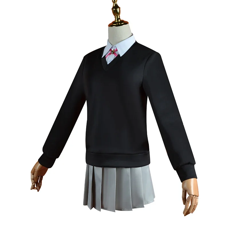 Anime Shikimori's Not Just A Cutie Cosplay Costume Shikimori JK School Uniform