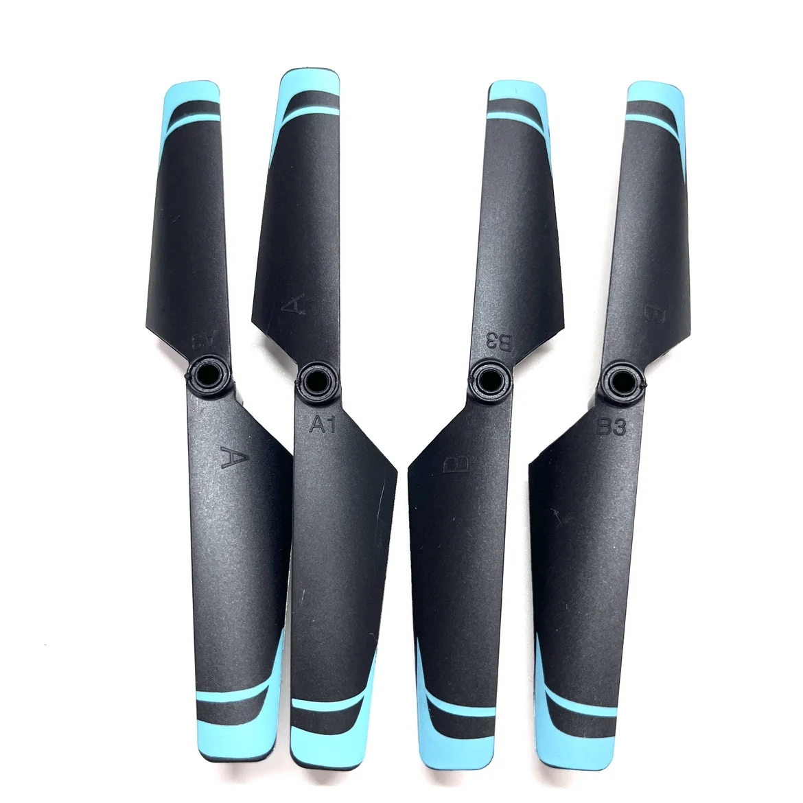 KY605S Four Axis Drone HD Camera Folding RC Quadcopter Blue Blade Propeller Maple Leaf Wing Rotor Blades Original Accessory 4PCS