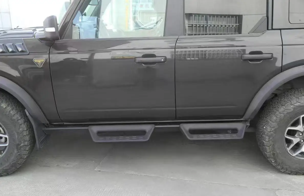 Off-road Running Boards Side Steps Bar for Ford Bronco 2021 2022 2023 2024 4 Door Raptor Accessories