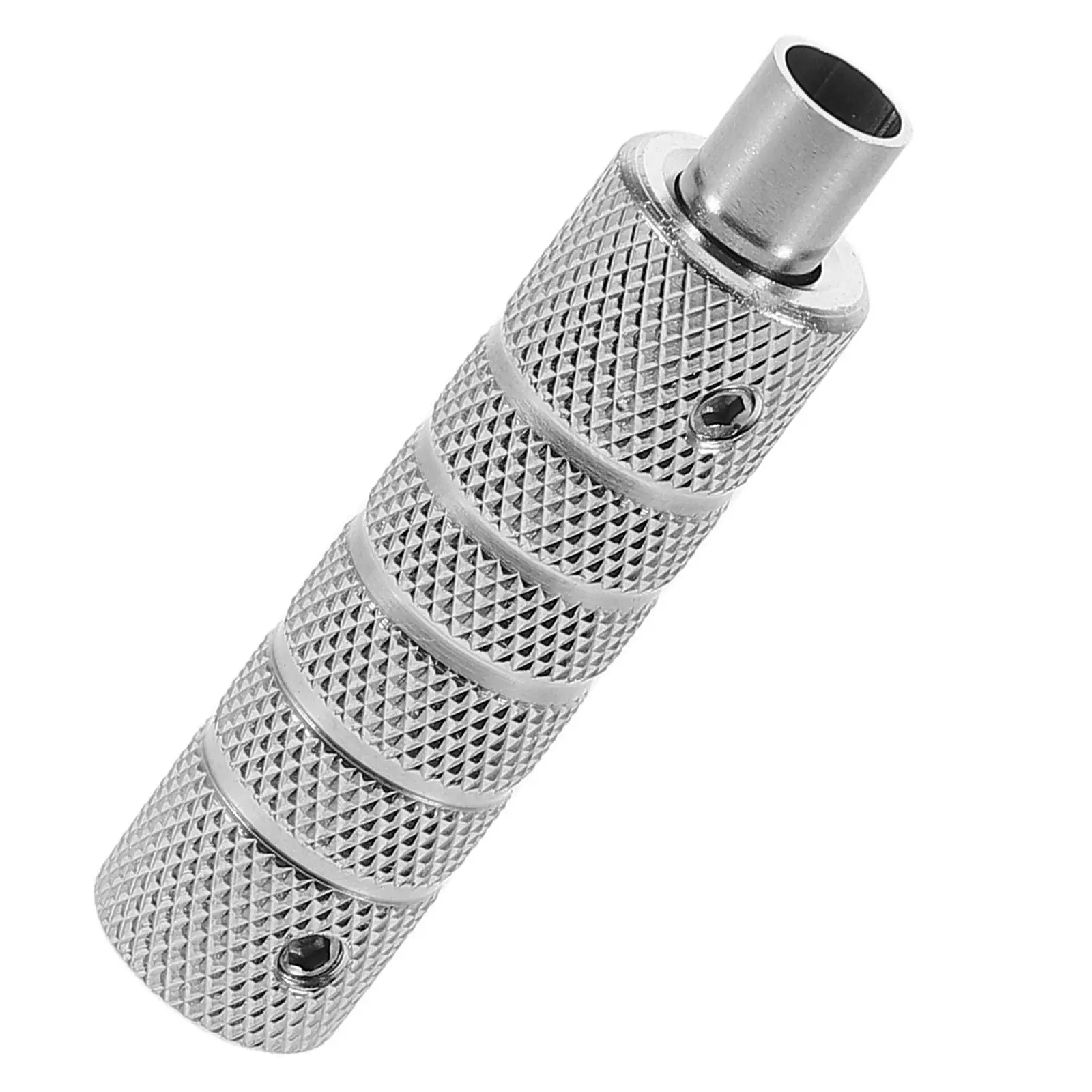 Stainless Steel 16Mm Tattoo Handle Grip Replacement Non-Skid Motor Handle Portable Tattoo Accessories for Professional Artists