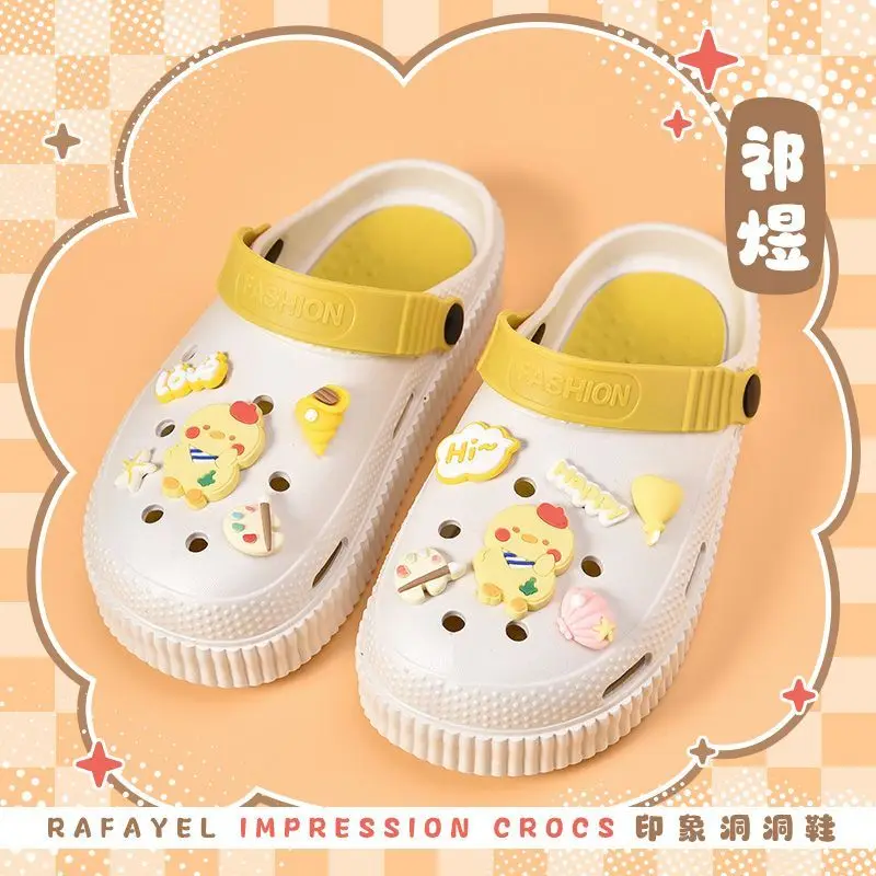 Love and Deepspace Anime Rafayel الصيف المضادة للانزلاق في الهواء الطلق أحذية الشاطئ عادية ثقب النعال الصنادل مريحة للتنفس