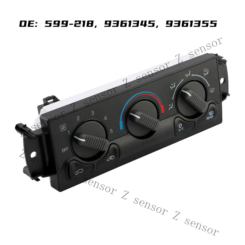 RRR+A/C Heater Climate Control Module Panel For GMC Sierra 2500 1999-2000 599-218