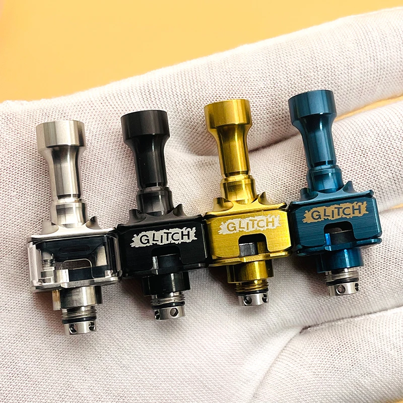 

DSX UnKwn Glitch RBA Style RBA Bridge With 7pcs 1.2 /2.0/ 2.5 / 3.0 / 3.5 / 4.0 / 4.5mm Air Pin for Billet / BB / Boro Tank