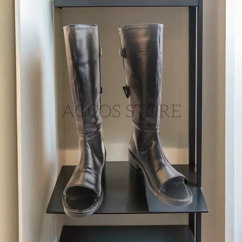 AGCOS Haruno Sakura Cosplay Shoes Anime Haruno Sakura Cosplay Boots Shoes