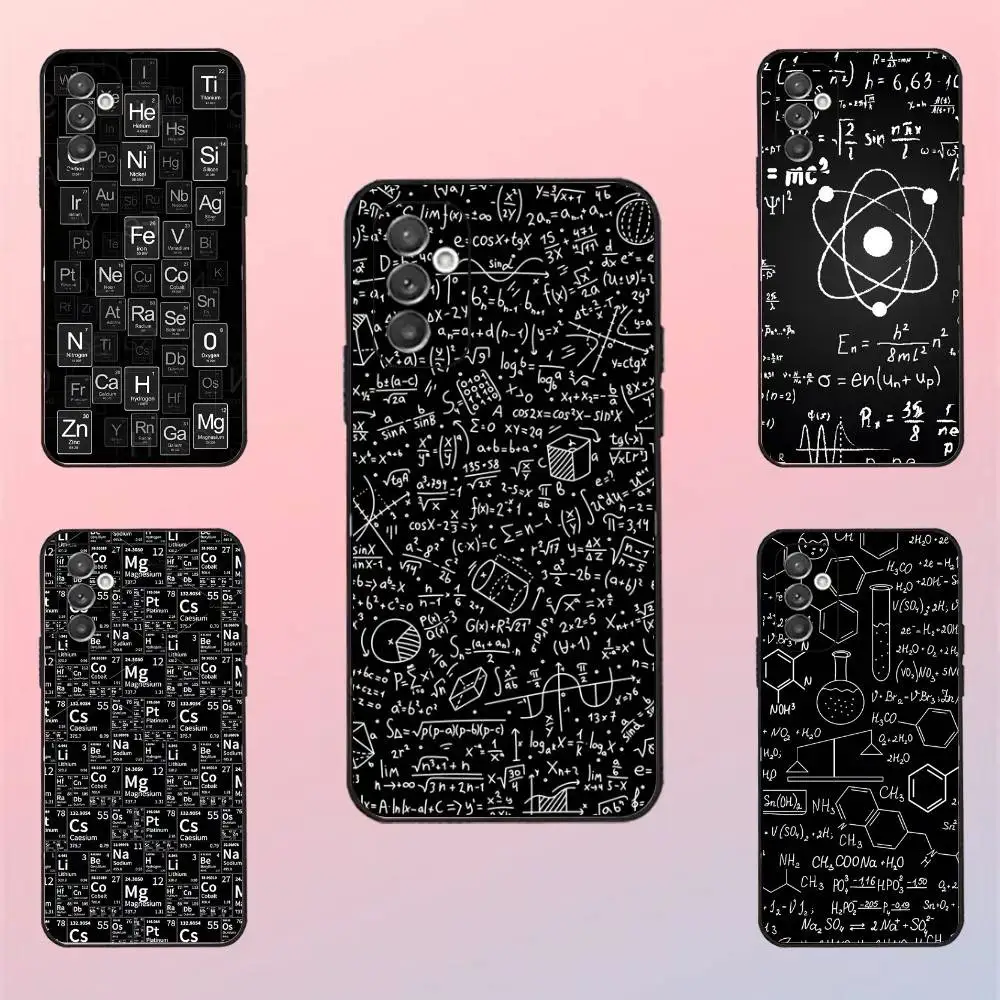 

Personalized mathematical equation Phone Case For Samsung S 25,24,23,22,30,21,10,9,Ultra,Plus,Lite,FE,4,5 G Black Soft Case