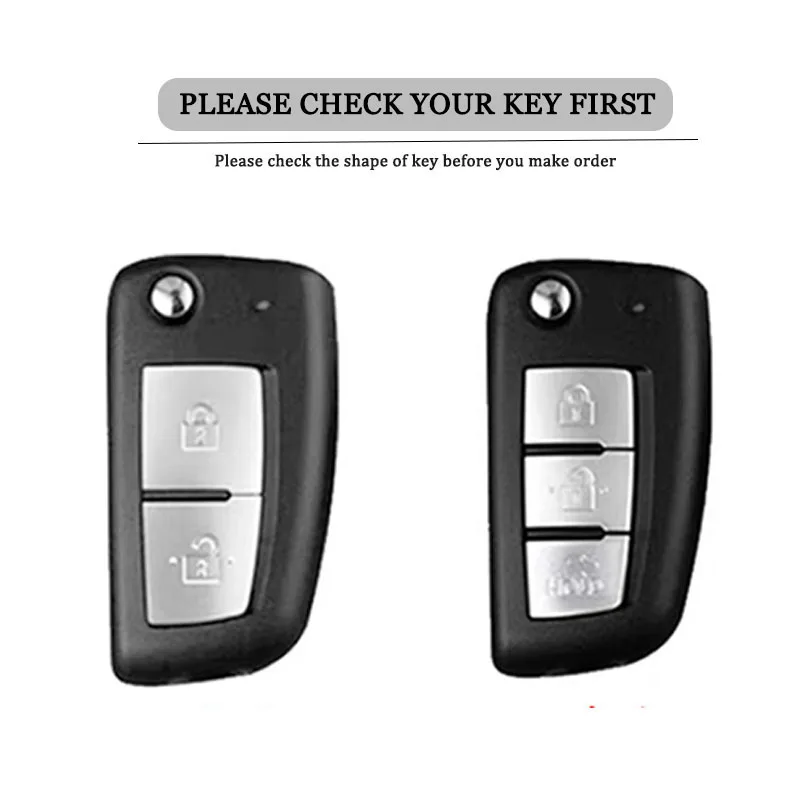 TPU Car Folding Key Case Cover Shell for Nissan X-Trail Qashqai J11 Juke Murano Micra Tiida Maxima Altima Kicks Protector Holder