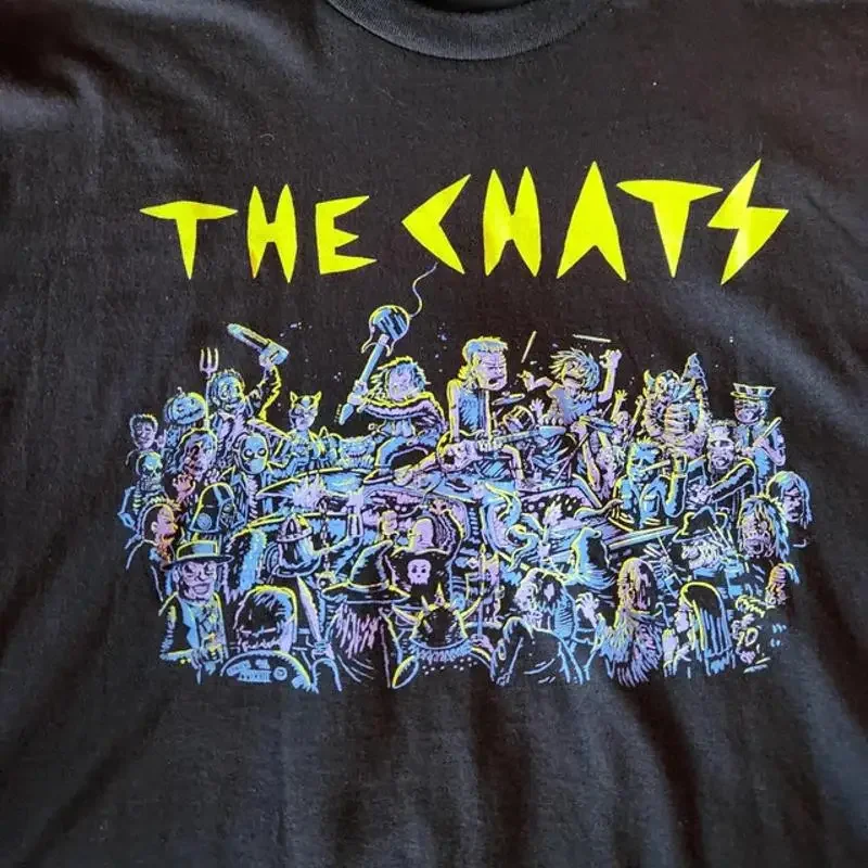 The Chats Band Black Color Heavy Cotton All Size To 4XL T Shirt NI395