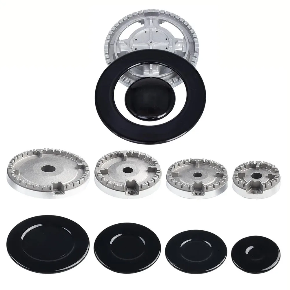 Metal Gas Oven Stove Cap Kit For Sabaf Stoves Crown Flame Cover Replacement Part Kitchen Cooking Gas Stove Accessories