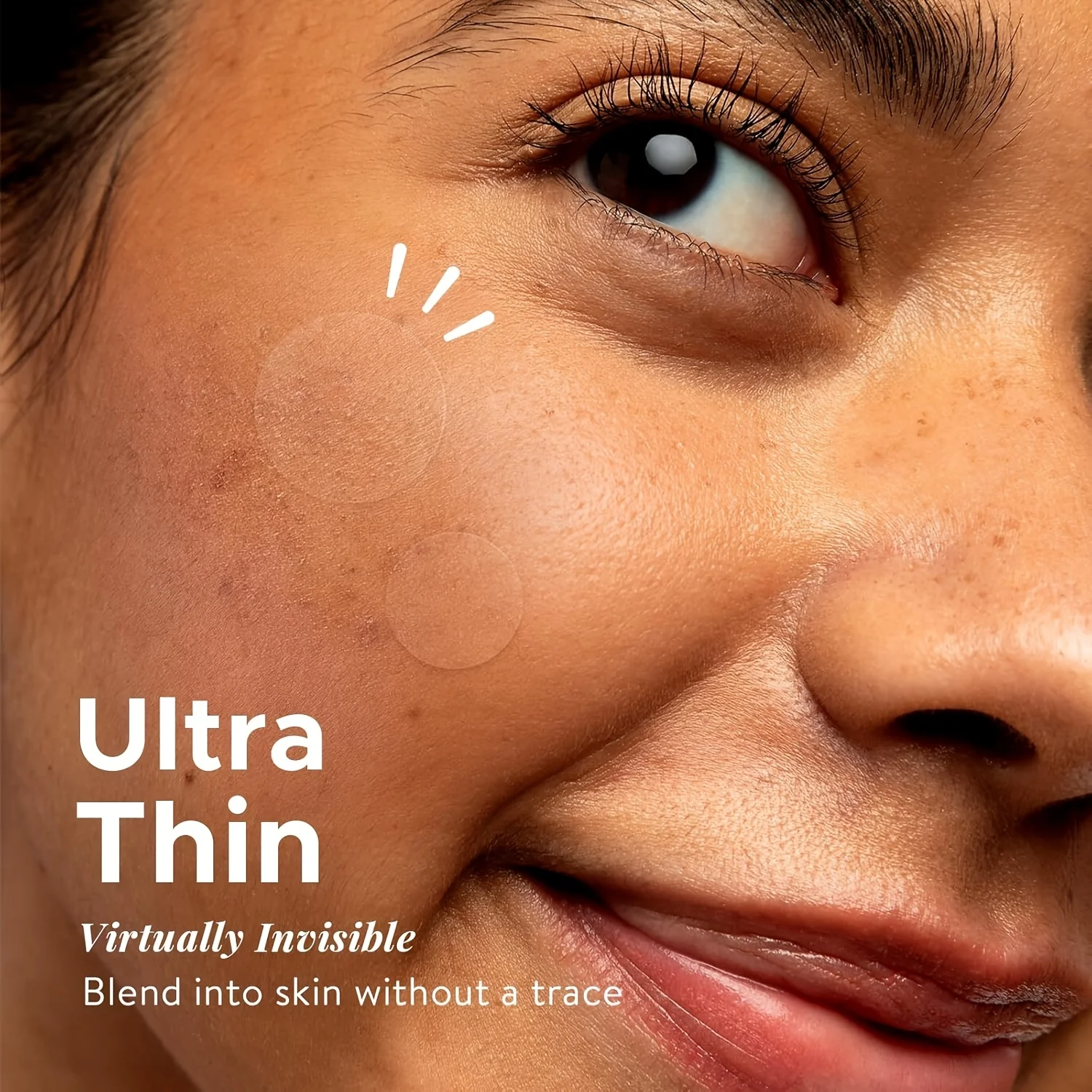 435 remendos transparentes da acne dos pces, hidrocolóide de 2 tamanhos nenhuma fragrância, remendos invisíveis da espinha para uso diurno e noturno