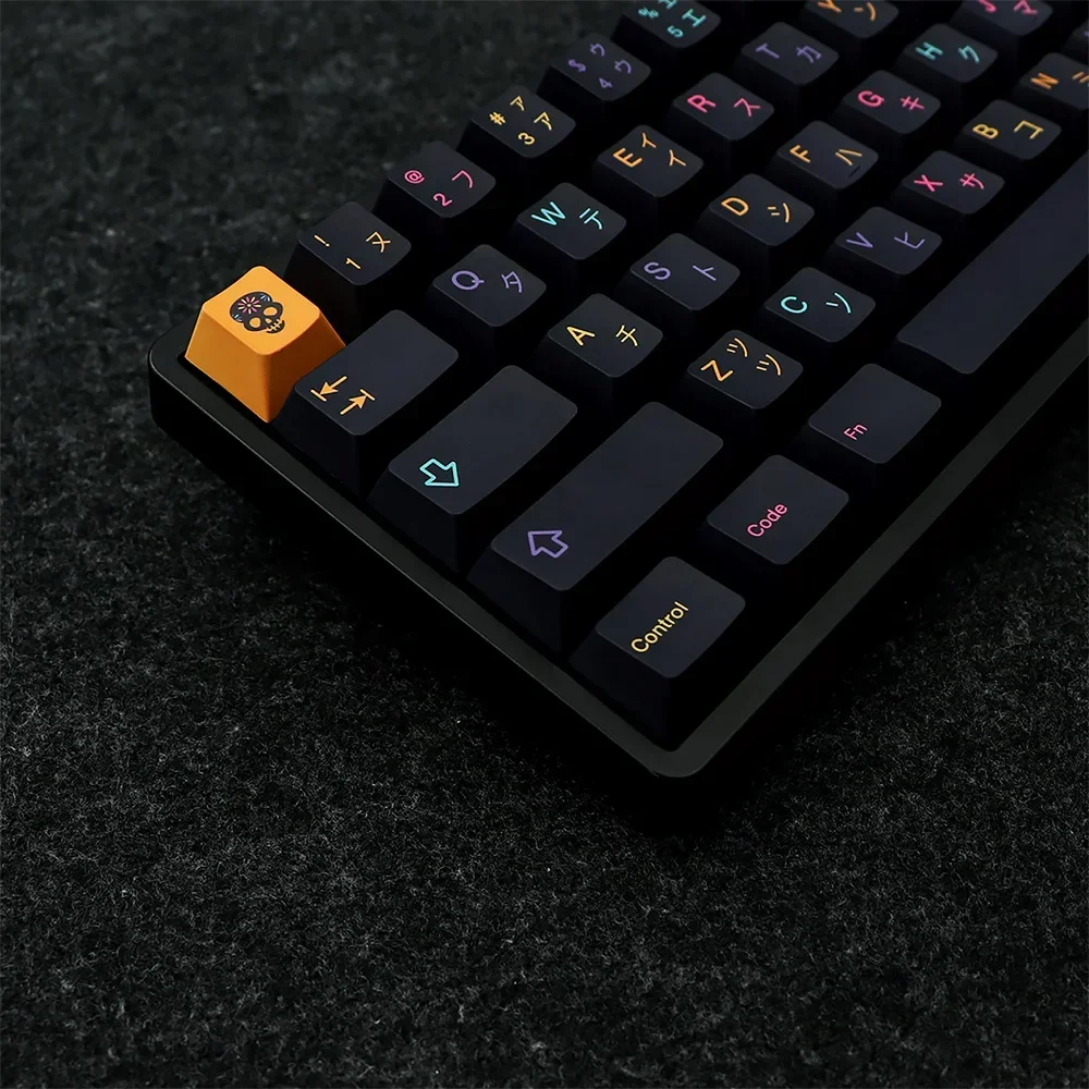 Original underground personalized keycaps PBT five-sided sublimation adaptation 61/68/75/87 and other mechanical keyboards