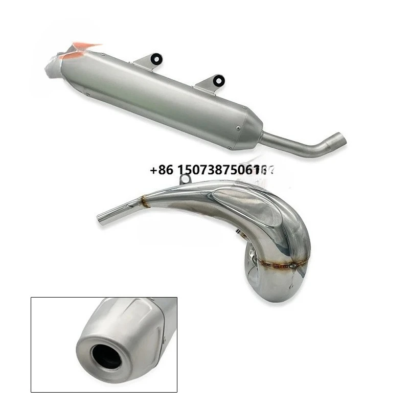 Snor Durable Motorcycle Stainless Steel Exhaust Muffler Pipe  for  SX XC-W for TC TE TX for GASGAS EC EX MC