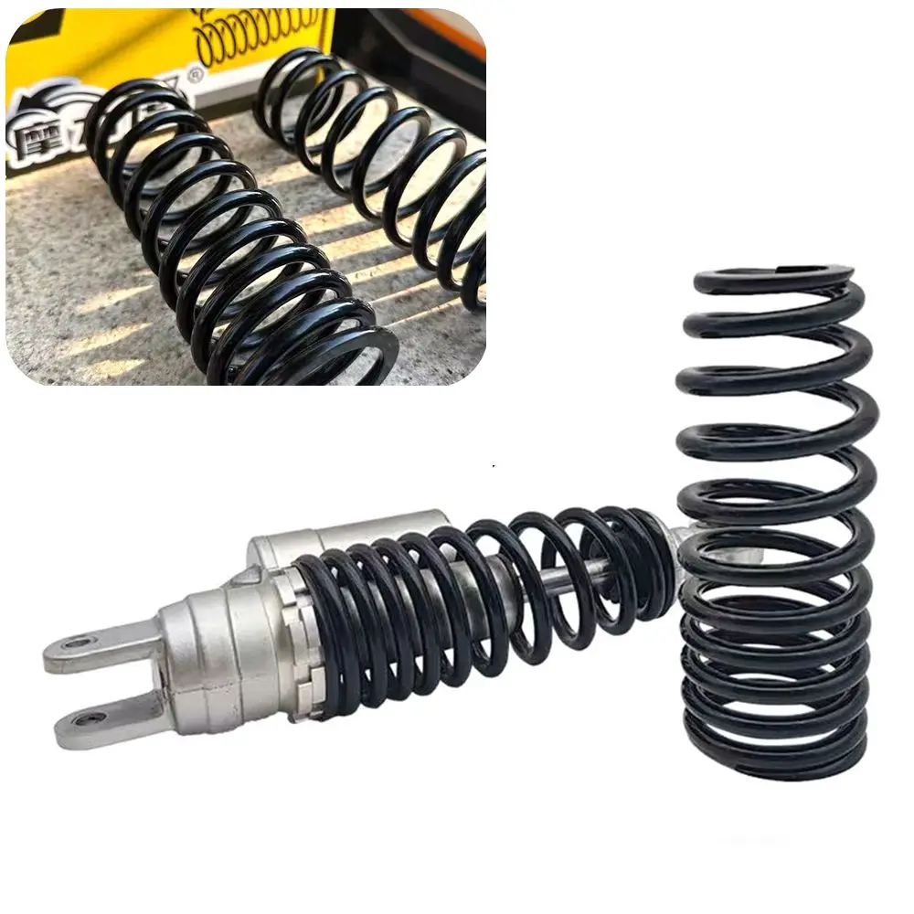 6.2-8.2mm Wire Diameter Moto Rear Shock Spring 150-225MM 70-180LBS Universal E-bike Scooter for AGL RPM Alpha Orlins VOPO Shock