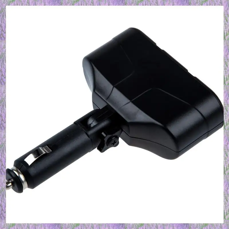 

2025 New-2X 3 Way Socket Car Cigarette Lighter Splitter Led Adapter