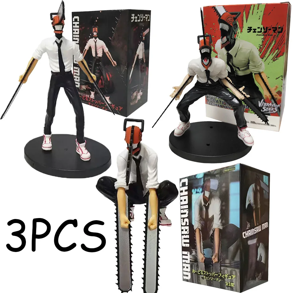 3PCS Chainsaw Man D…