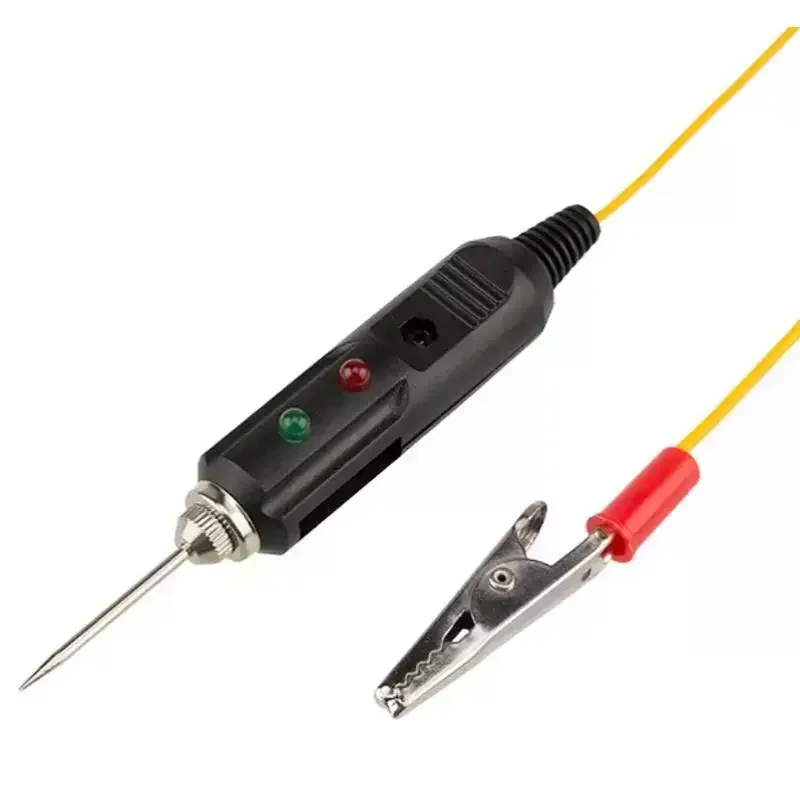 Multifunctional Automotive Voltage Tester DC6-24V Dual-color LED Car Voltage Test Probe With Buzzer High Sensitivity
