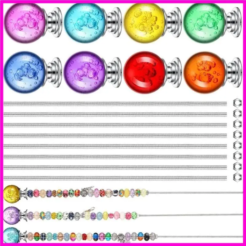 57BE prático Jardim Stakes Set Set Bad vidro Decorações ar livre exclusivas