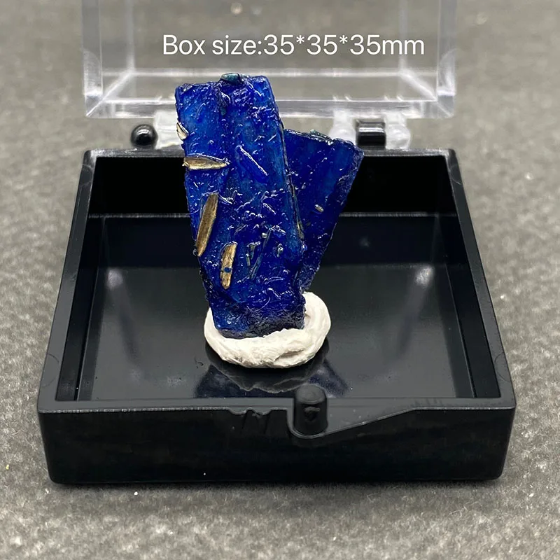 

100% natural kyanite raw stone mineral specimen and crystals gem collection from Brazil+Box size:35*35*35mm