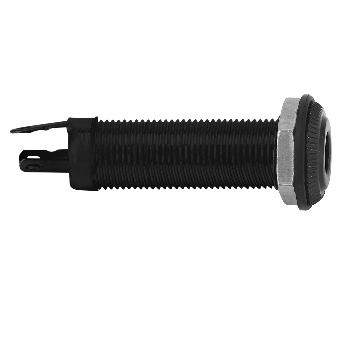 

Electric Guitar Socket End Pin Jack Bass Black Input Plate Wall Plug Hooks Premium Material Durable High Sensitivity Perfect