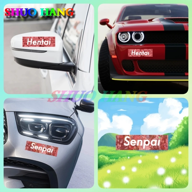 Waterproof body sticker RD191 Hentai Anime Funny Euro Custom Vinyl Decal Sticker JDM Senpai Collage Funny Anime Waifu Car PVC