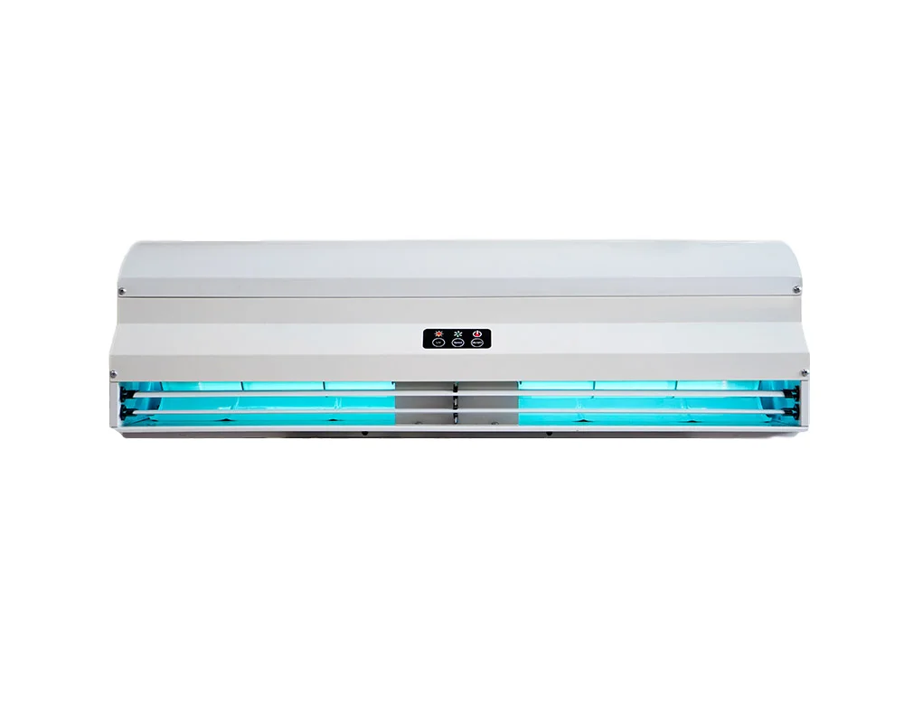 

2021 New Product UV Sterilize Door Air Curtain AC 220V kill Bacteria Horizontal installation 3ft/4ft/5ft Air Curtain Machine