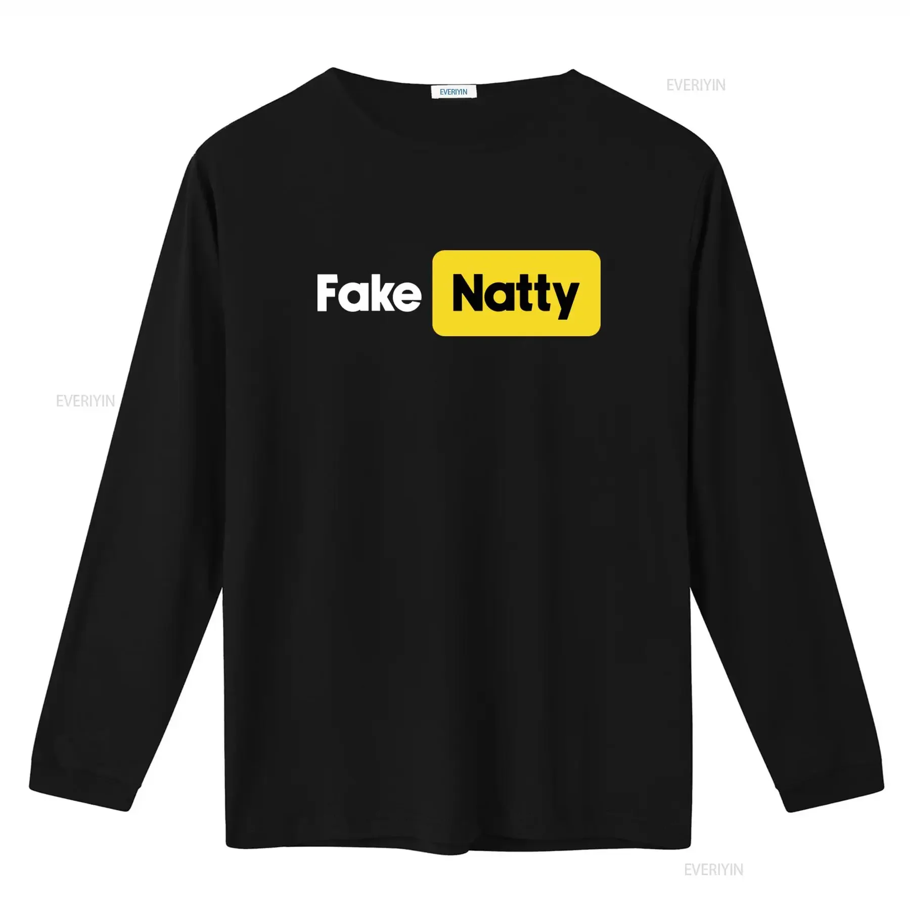 Fake Natty Funny Meme T Shirt Sarcastic Joke Cool Y2K Oddly Specific  vintage Washed Stylish designer clothes Casual Breathable