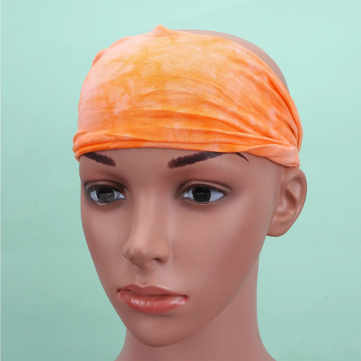 

6Pcs Sports Headband Set Elastic Breathable Yoga Hairbands Sweat Absorb Soft Lightweight for Running Exercise Spa Facial