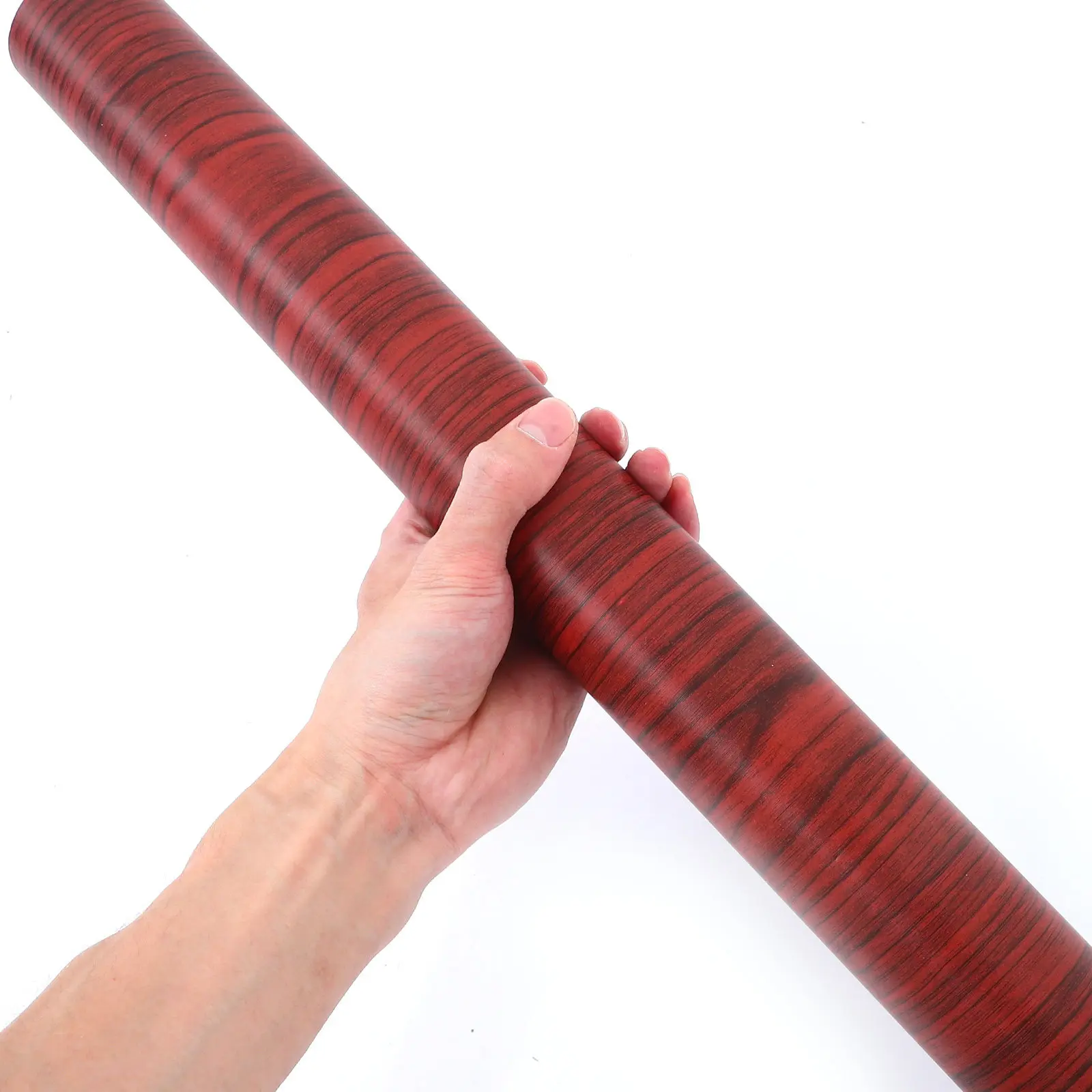 

Самоклеящиеся утолщенные обои с текстурой дерева из ПВХ, водонепроницаемые, отслаивающиеся и приклеивающиеся, для декора дома и обновления мебели