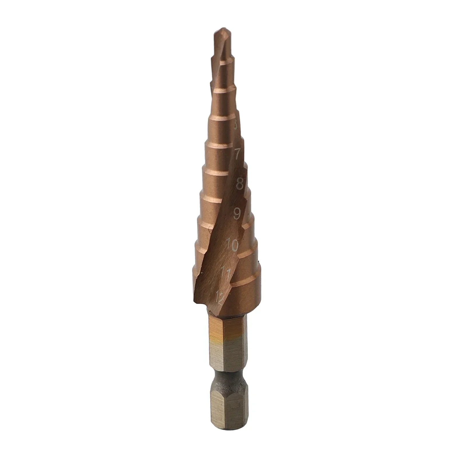 High Hardness M35 5 Cobalt Step Drill Bit, HSS Co Cone Metal Drill Bit, Perfect for Stainless Steel Processing