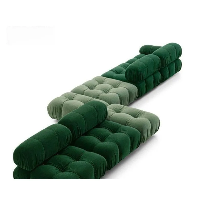 Medieval retro special-shaped creative Nordic sofa, buckle living room combination module Mario chameleon sofa
