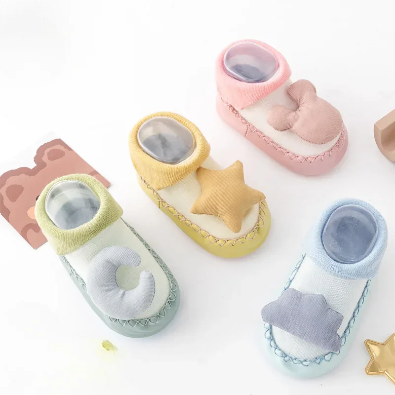 

Новинка весна-осень детские носки для пола Симпатичные куклы Нескользящие Детские носки обувь для малышей обувь и носки для малышей