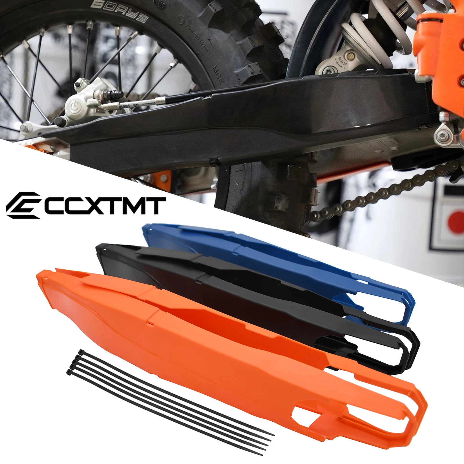 Protetor de braço oscilante para motocicleta, protetor de braço oscilante para husqvarna tc tc te fe 125 250 350 450 para ktm excf xcw xcwf 125-500 2012-2022