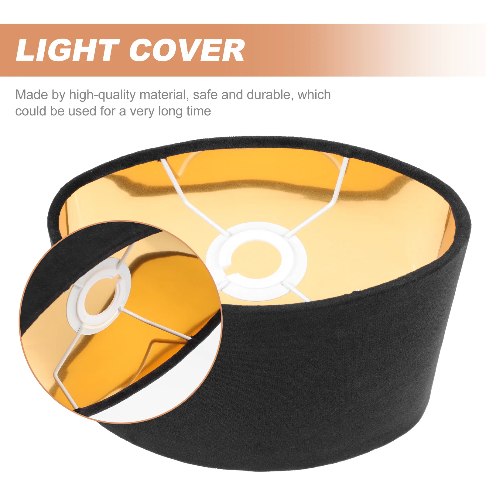 Abajur oval simples acessório de luz abajur delicado tons de cabeceira para chão
