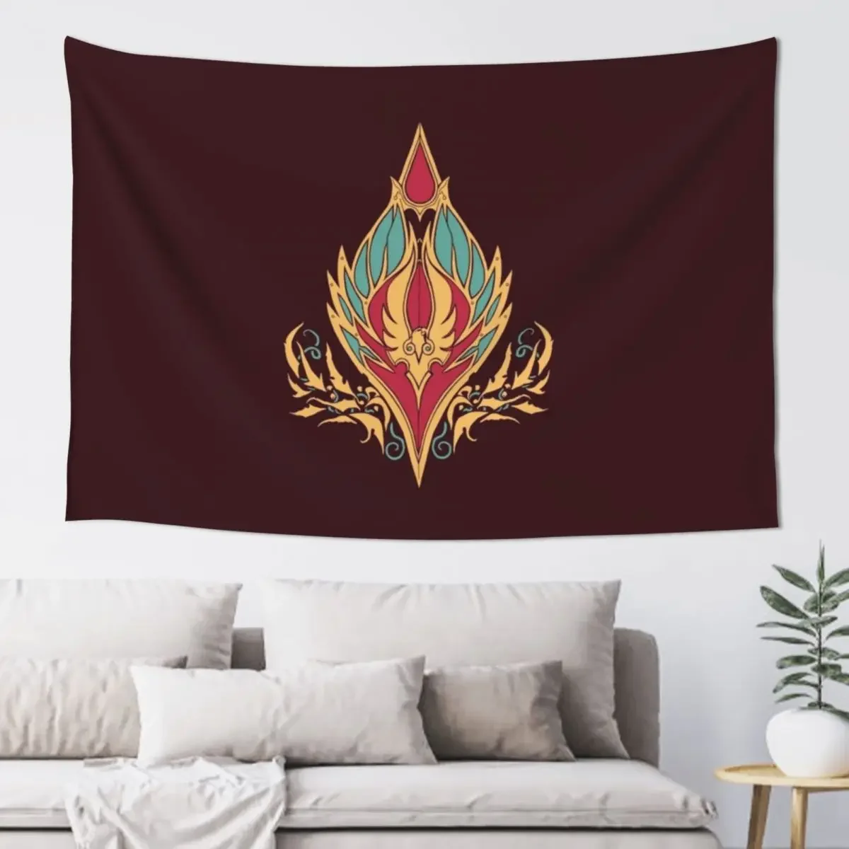 

Sin'dorei Crest Tapestry Decoration Aesthetic Korean Room Decor Tapestry