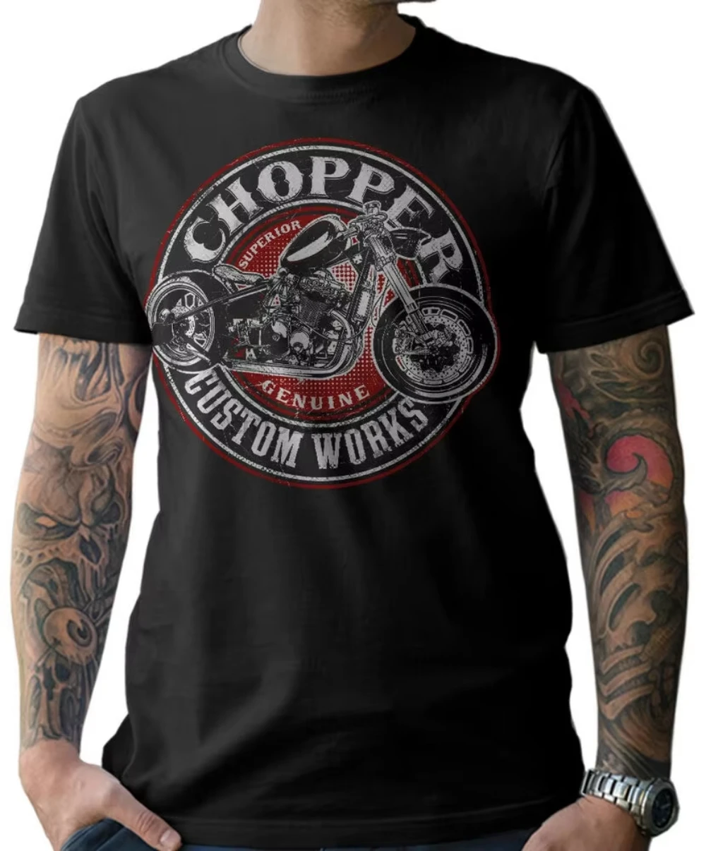 T-Shirt Biker Oldsc… - image